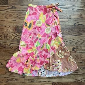 Farm Rio Wrap Skirt